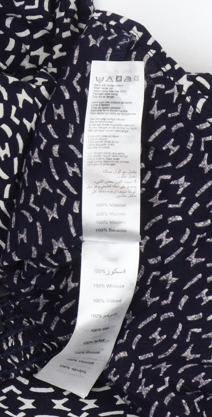 New Look Women's Multicoloured Slip Dress Size 10