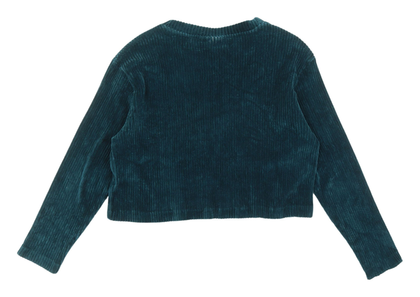 Weekday Women's Green Corduroy Pullover Jumper - L