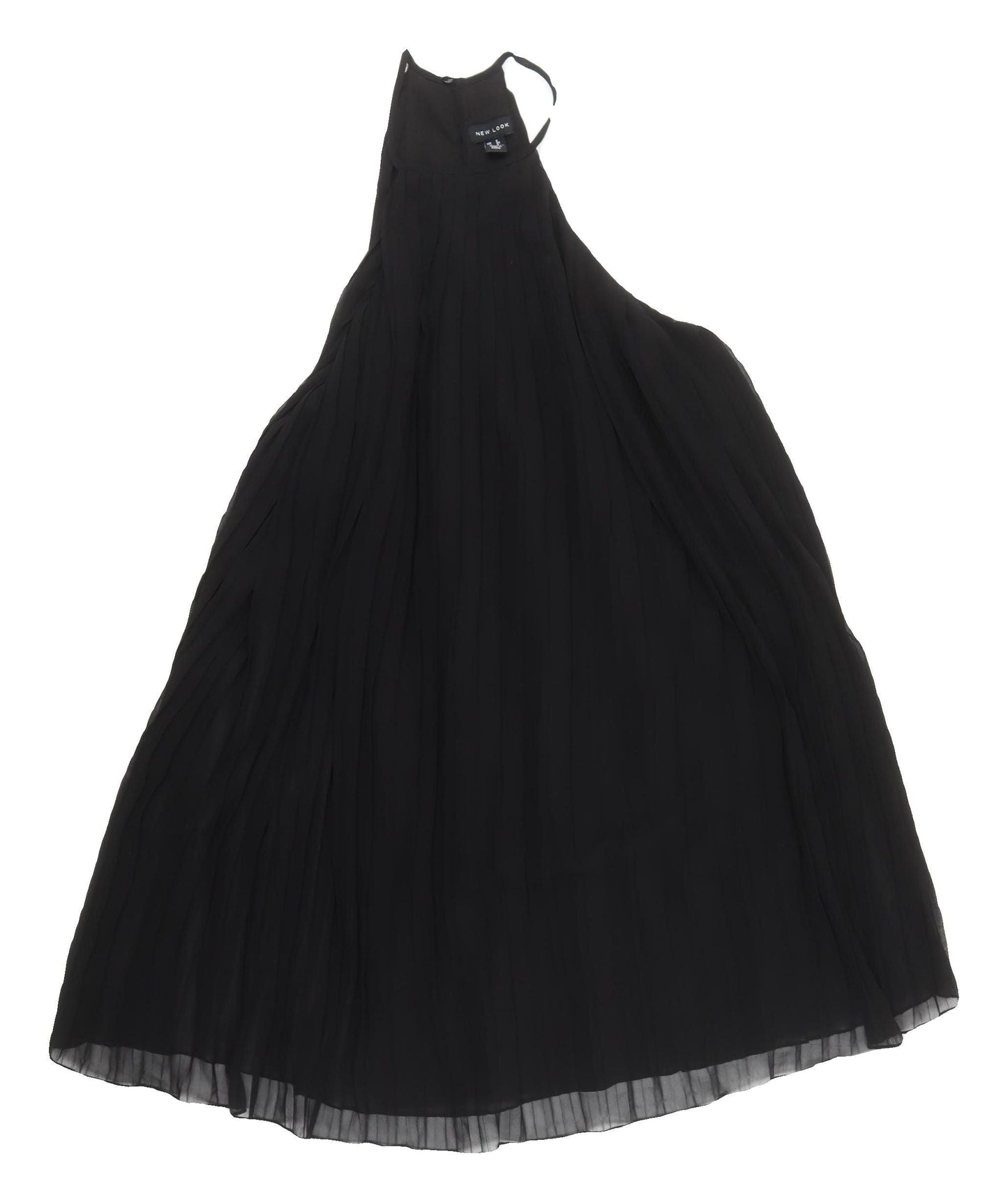 New Look Women's Black Trapeze Dress Size 8