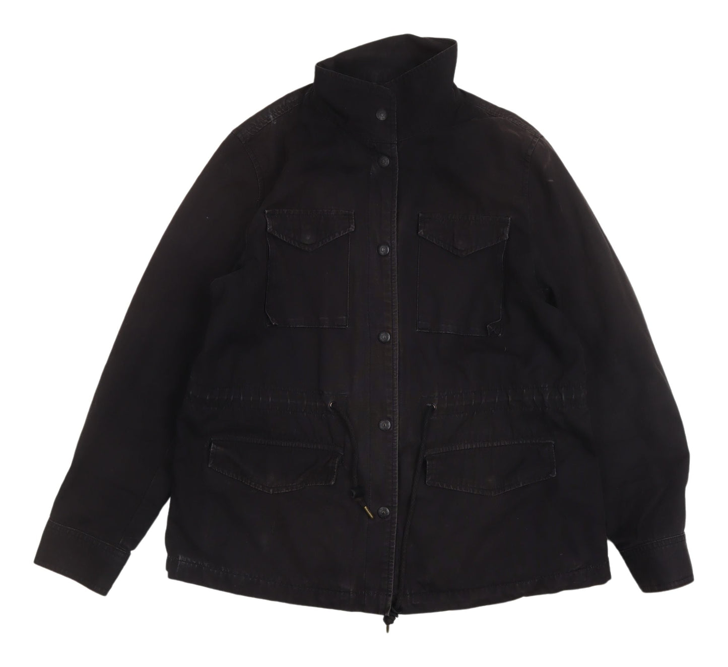 Levi's Women's Black Cotton Jacket, Size S, Casual Style
