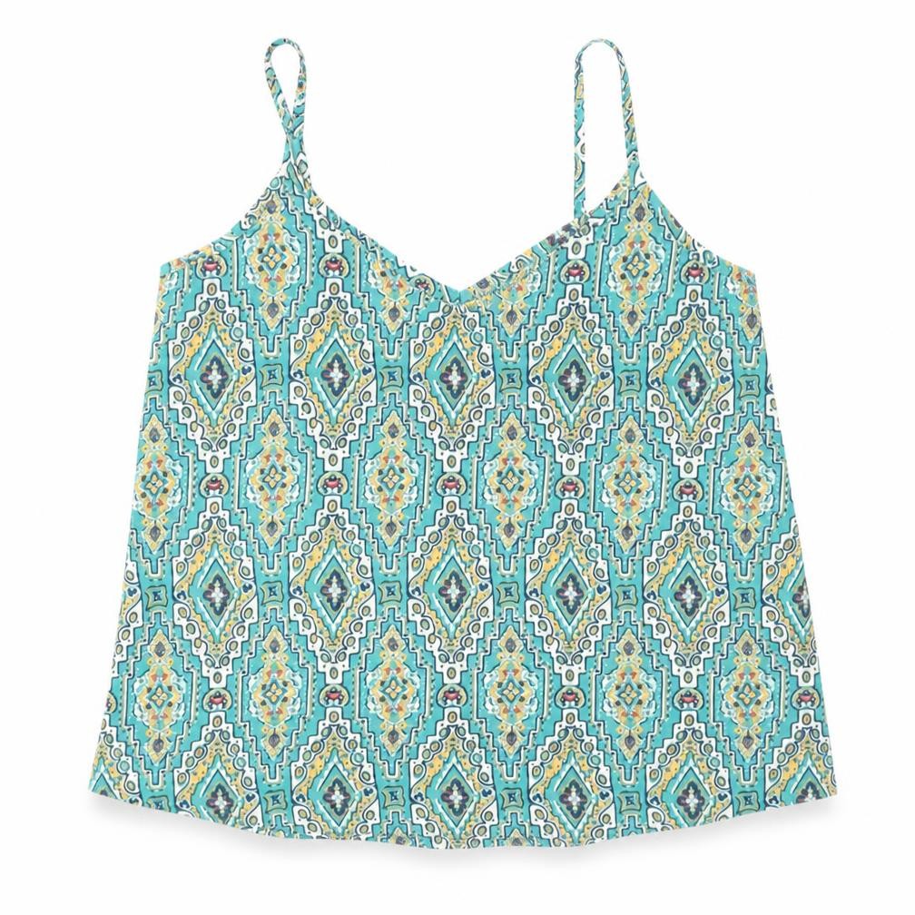 Womens UK Size M Hollister Multicoloured Polyester Tank