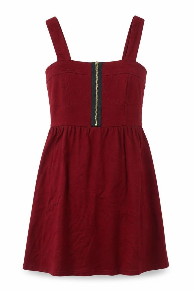 Miso Women's Red A-Line Dress Size 10