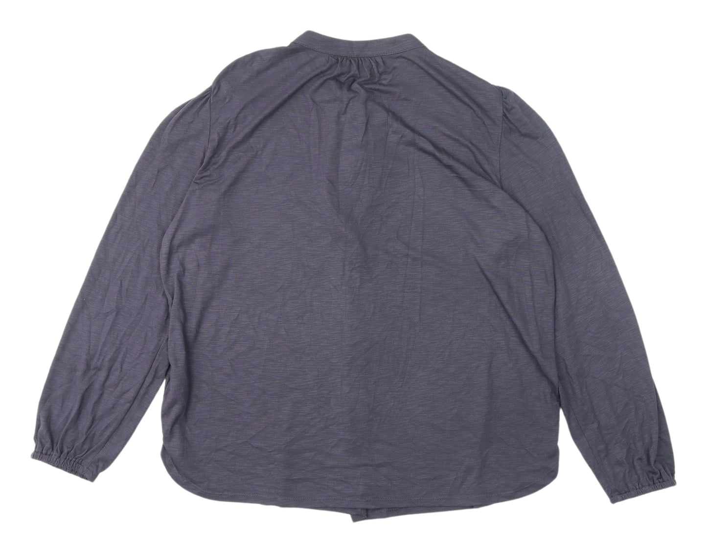 Marks and Spencer Grey Long Sleeve Women's Blouse