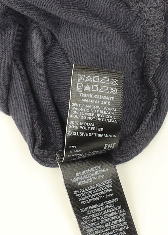 Marks and Spencer Grey Long Sleeve Women's Blouse
