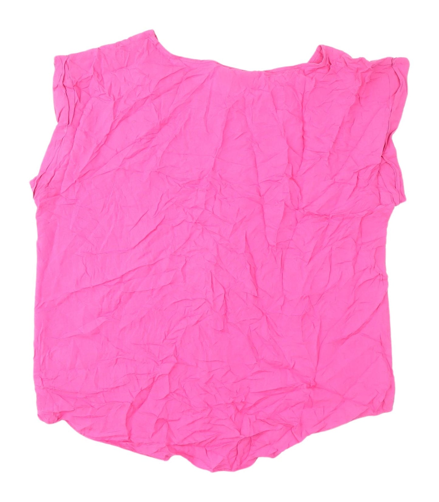 Warehouse Women's Pink Sleeveless Blouse Size 12