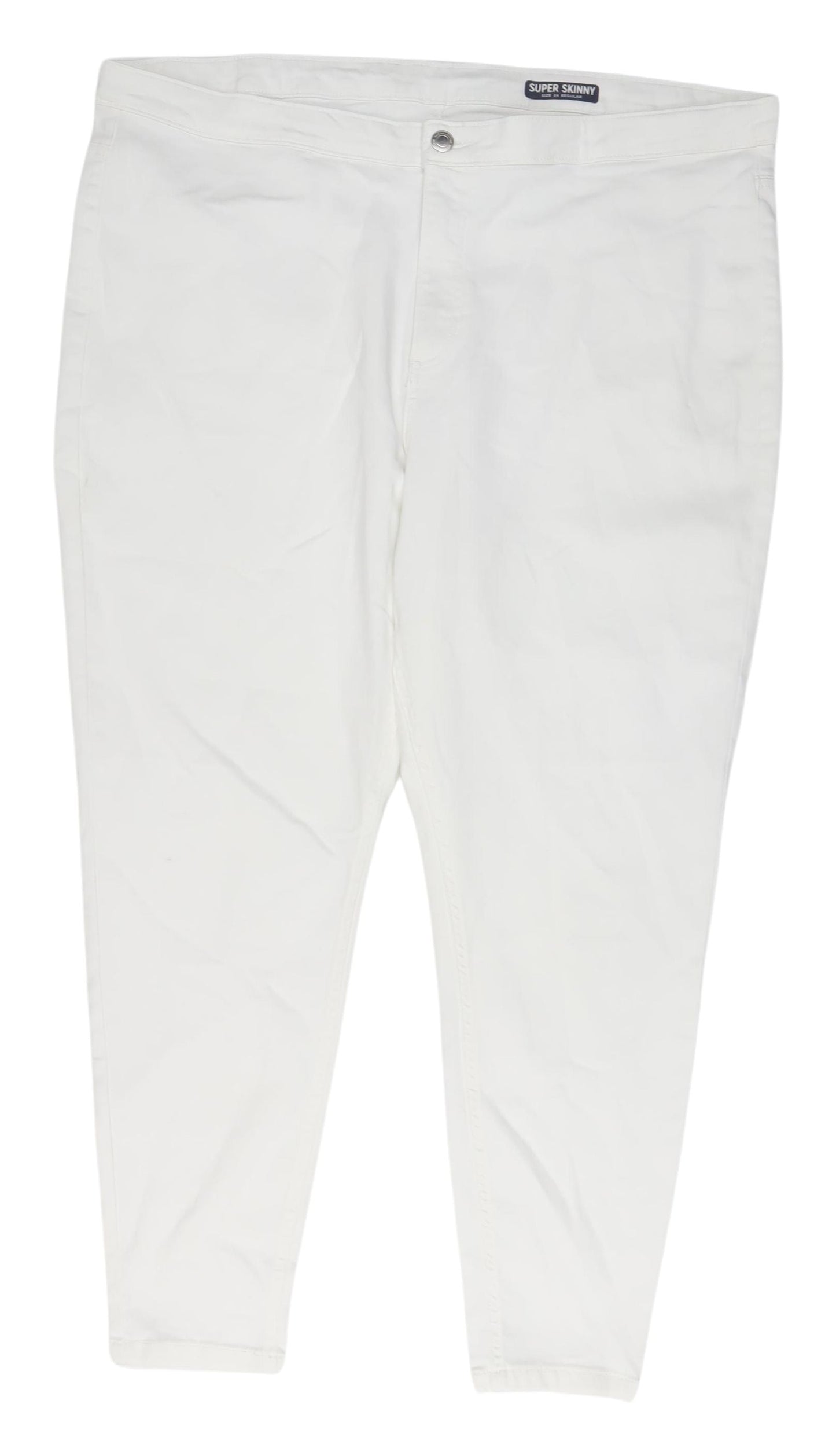 Marks and Spencer Women's White Skinny Jeans Size 24