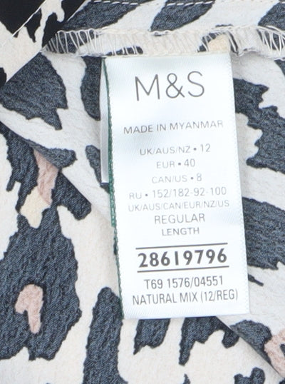 Marks and Spencer Women's Animal Print Blouson Dress