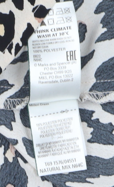 Marks and Spencer Women's Animal Print Blouson Dress