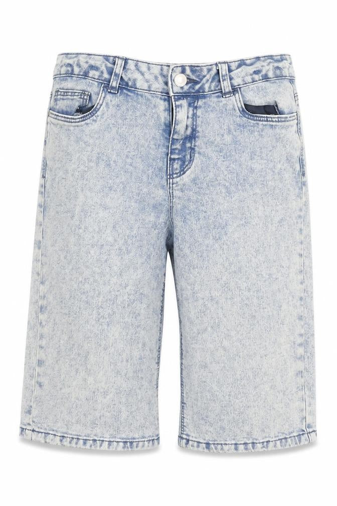 George Women's Blue Bermuda Denim Shorts