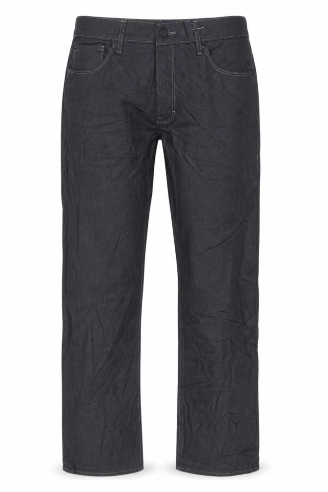 F&F Womens Black Straight Leg Jeans, , Dark Denim Size 36,