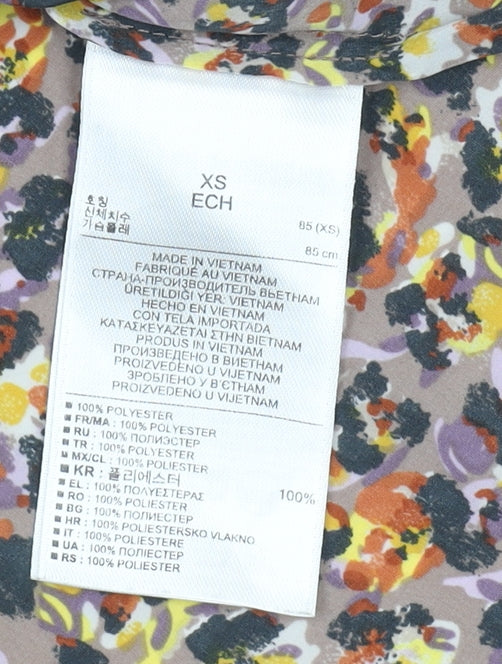 Gap Women's Multicoloured Floral XS Blouse