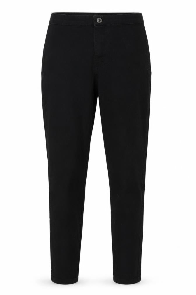 Front view of Denim Co Women's Black Skinny Jeans, size 10, UK