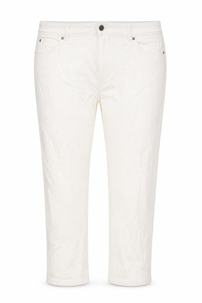 Marks and Spencer Women's White Trousers Size 24