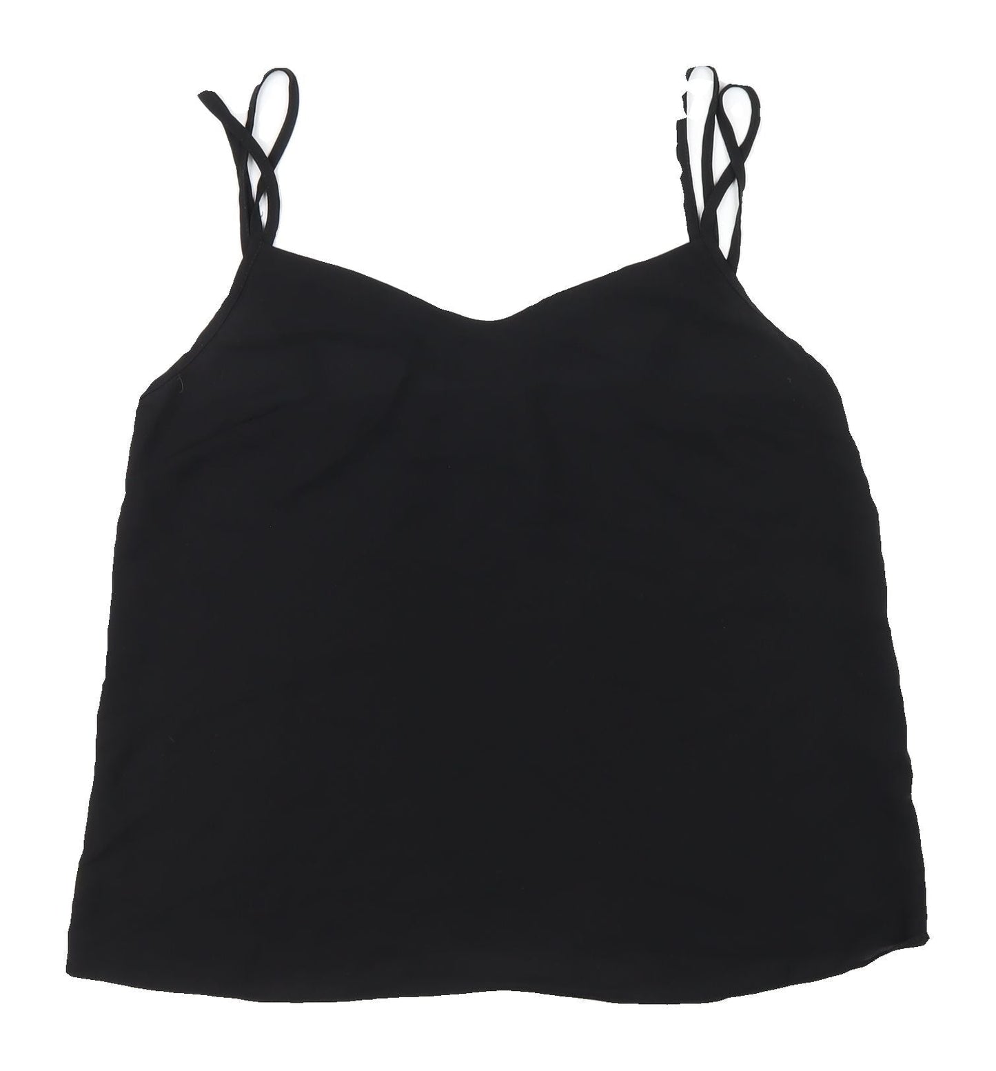 ASOS Women's Black V-Neck Camisole Size 12
