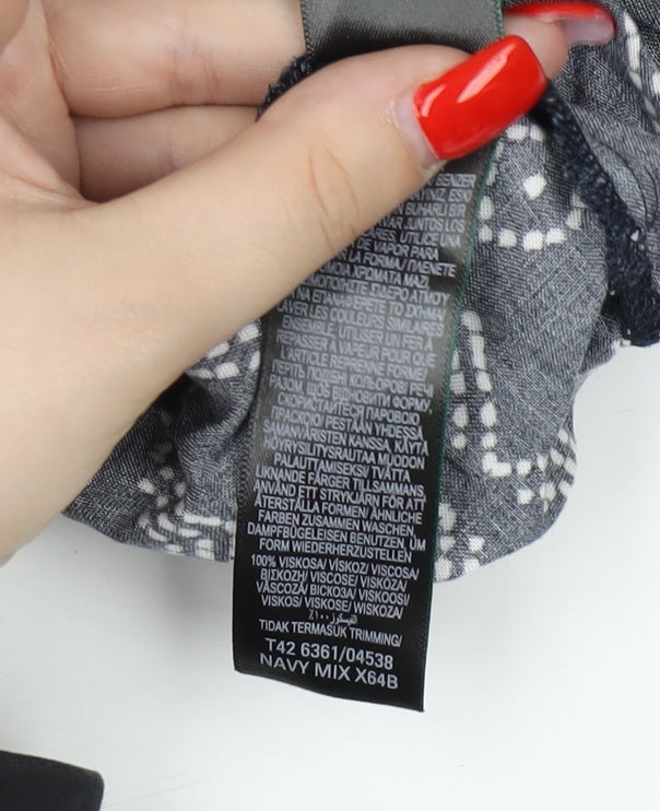 Marks and Spencer Sleeveless Geometric Dress Size 10