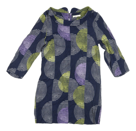 White Stuff Women's Geometric Dress UK 8 Multicolour