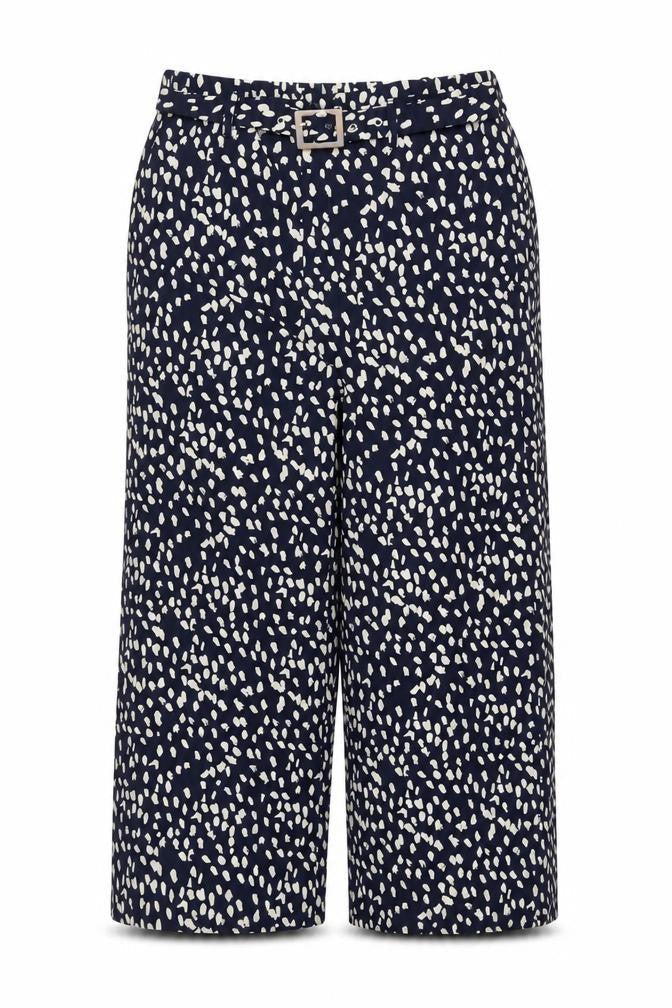 Girls on Film Women's Blue Cropped Trousers, Size 14