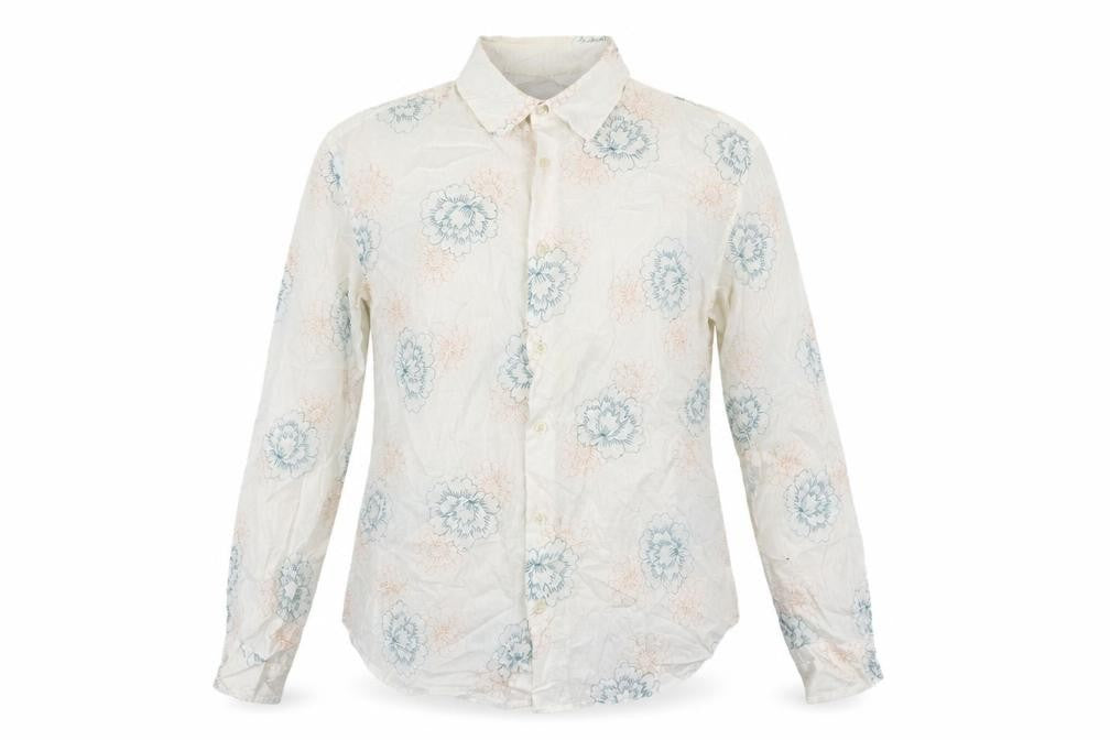 Womens UK Size M French Connection Ivory 100% Cotton Button-Up