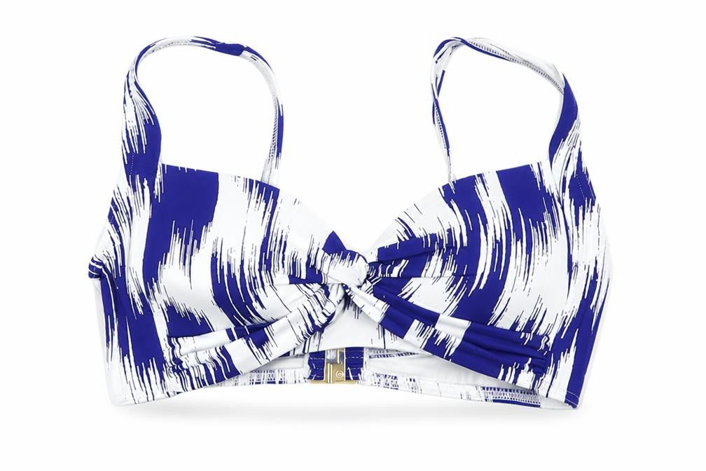 Marks and Spencer Women's Blue Bralette Swim Top Size 10