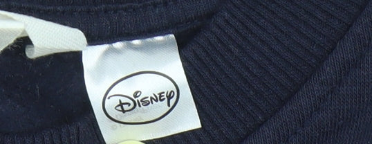 Disney Unisex Black Pullover Sweatshirt L Mickey Mouse