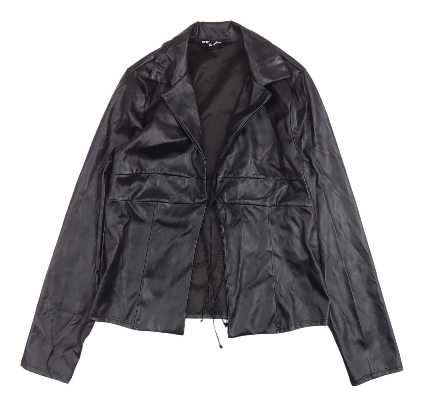 PrettyLittleThing Women's Black Basic Jacket Size 12