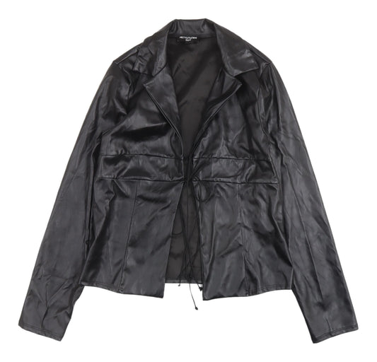 PrettyLittleThing Women's Black Basic Jacket Size 12