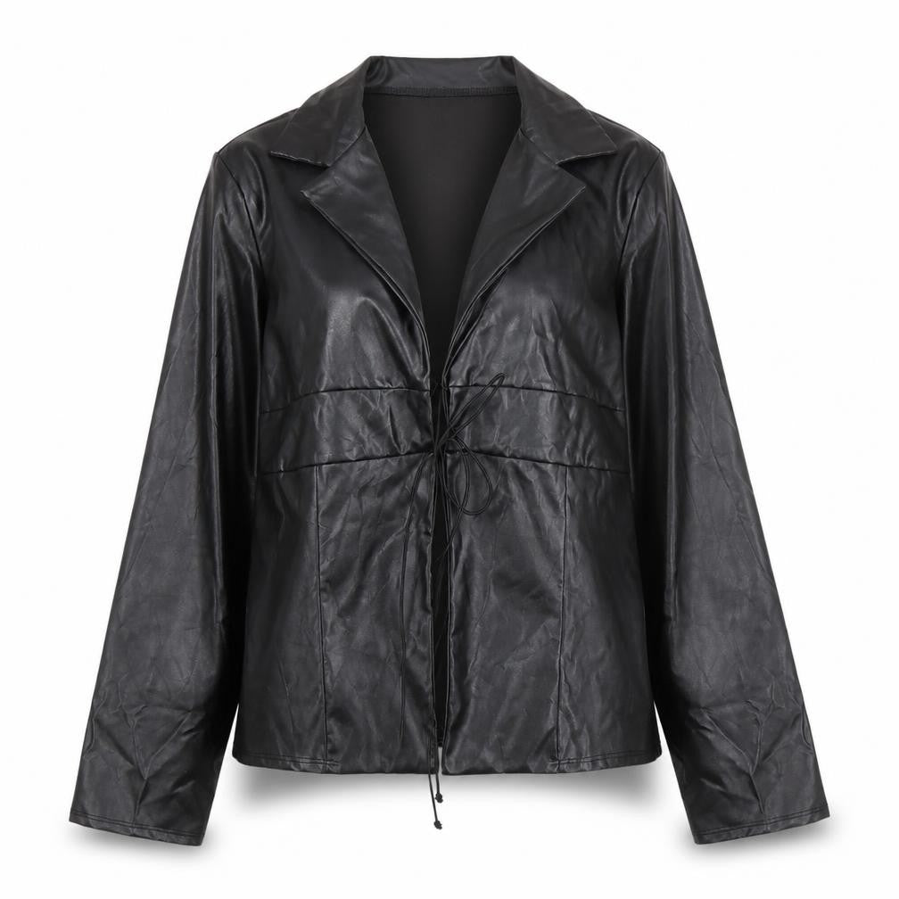 PRETTYLITTLETHING Women's Black Basic Jacket Size 12