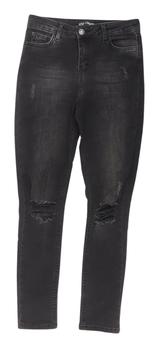 Hera London Women's Black Skinny Jeans Size 26