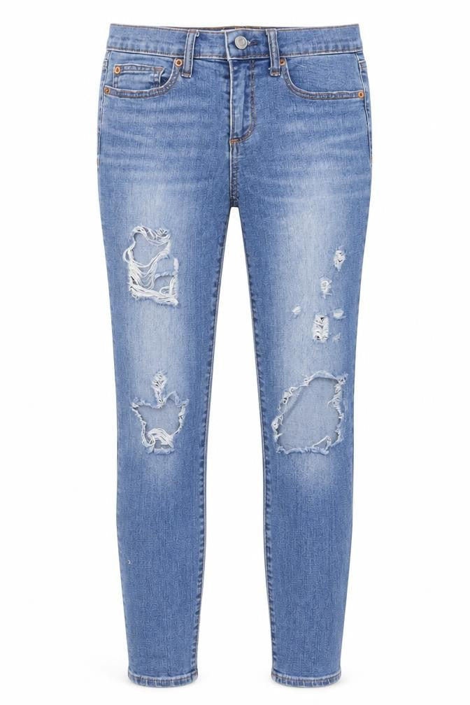 Gap Women's Blue Skinny Jeans - Size 27