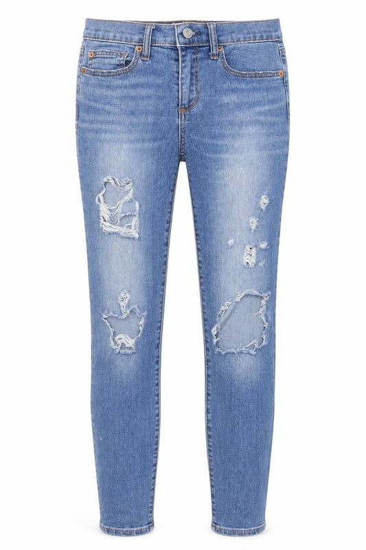 Gap Women's Blue Skinny Jeans - Size 27