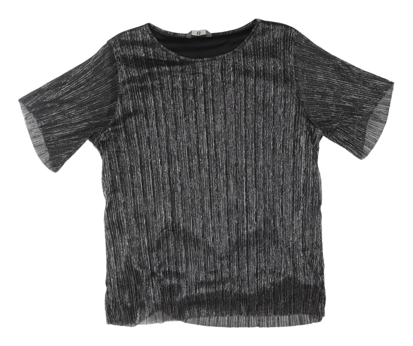 BHS Women's Black Striped Blouse Size 18