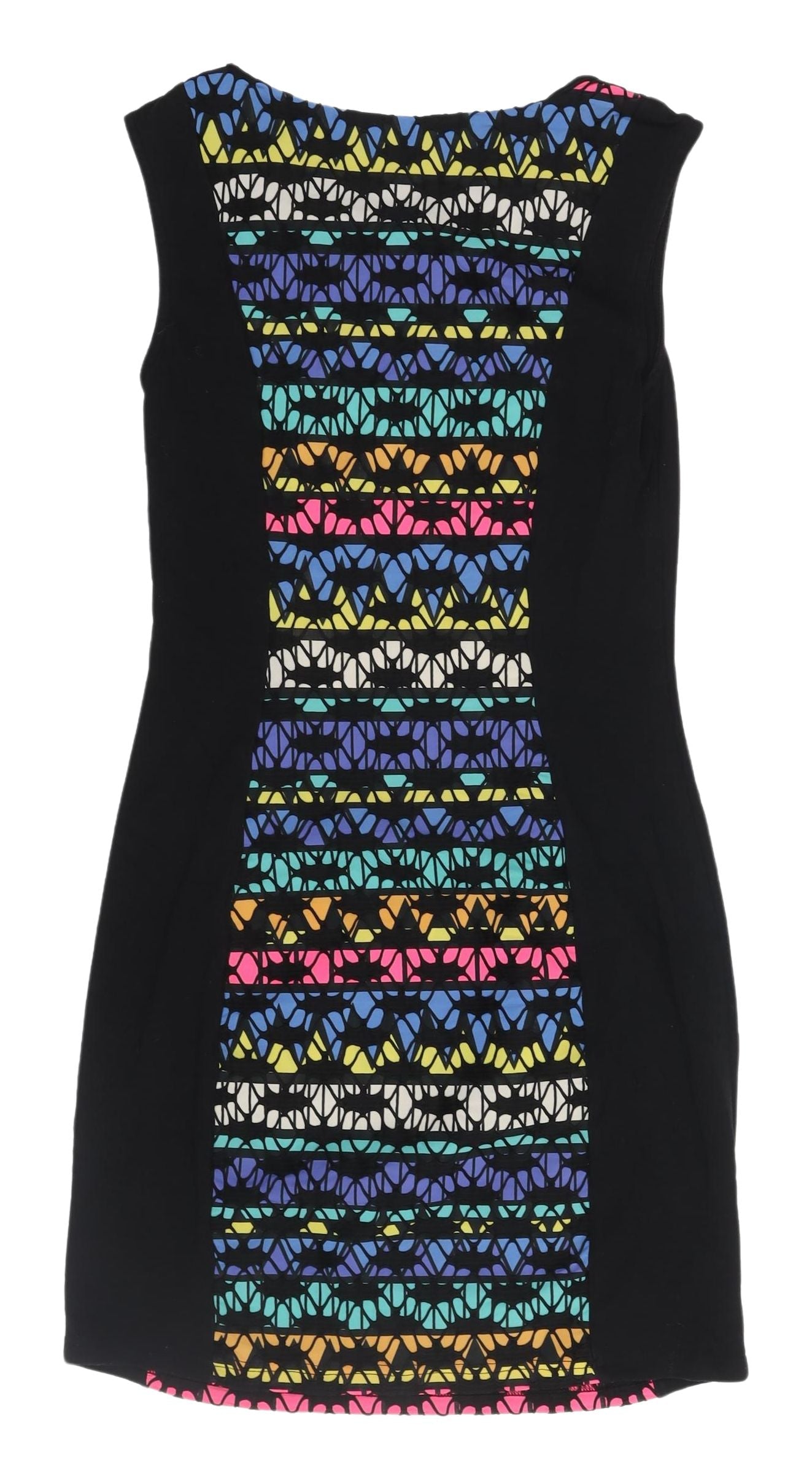 Yumi Women’s Multicoloured Geometric Dress UK 10