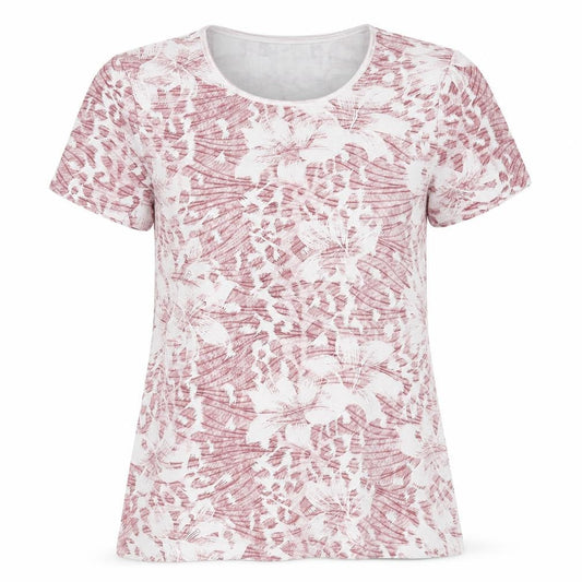 Womens UK Size S Anna Rose Multicoloured Polyester Blend T-Shirt