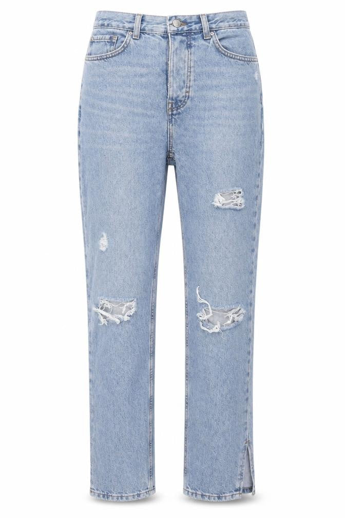 Primark Women's Blue Mom Jeans Size 8