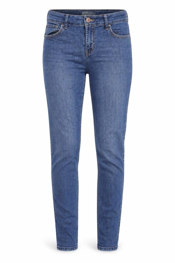 Hollister Women's Blue Skinny Jeans UK 8 Stretch Denim
