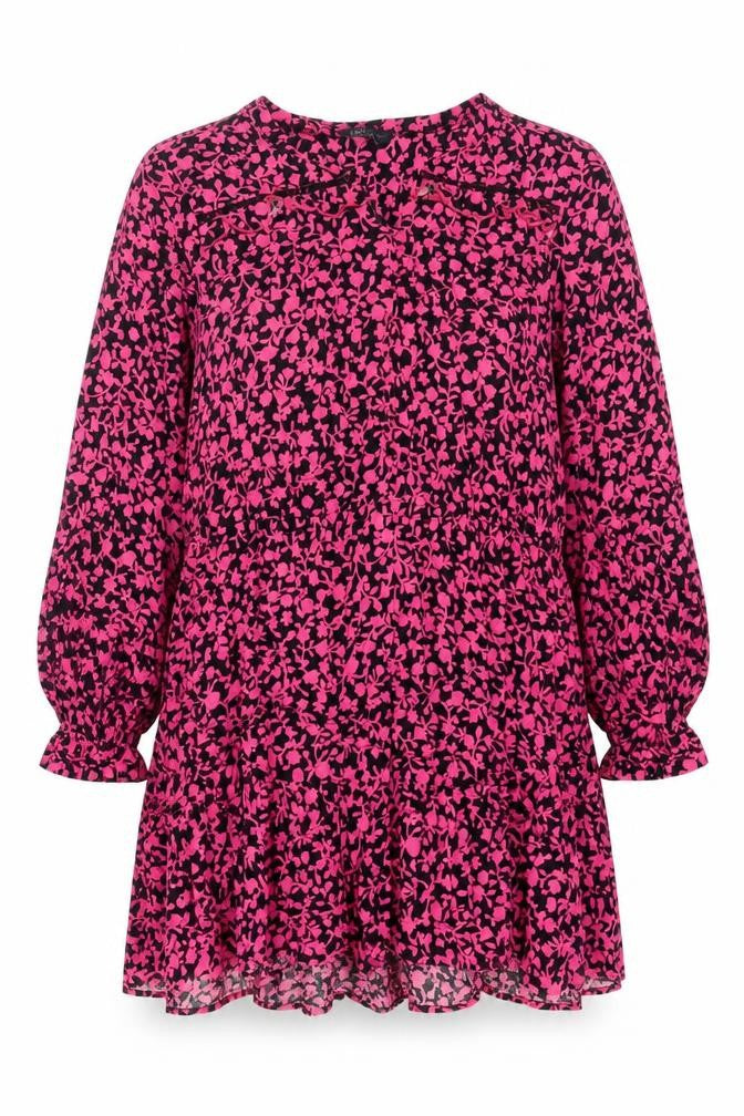 Marks & Spencer Floral Fit & Flare Dress - Size 24