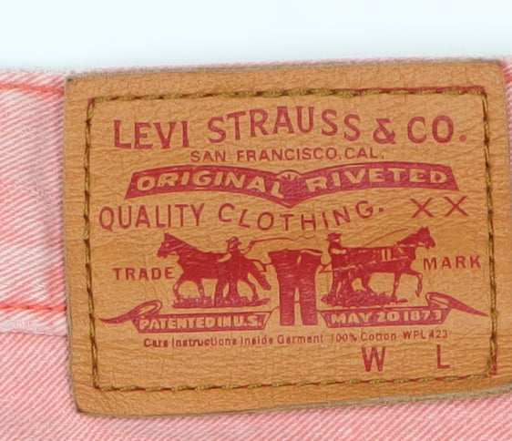 Levi's Women's Pink Skinny Jeans Size W28 L32