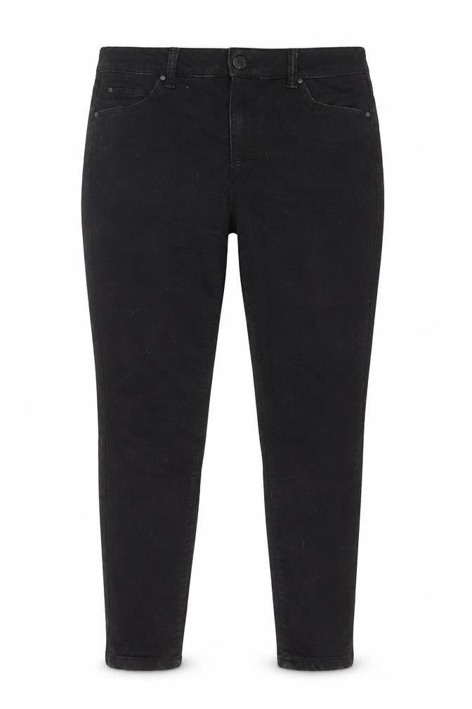 Front view of Miss Selfridge Women's Black Skinny Jeans, size 10
