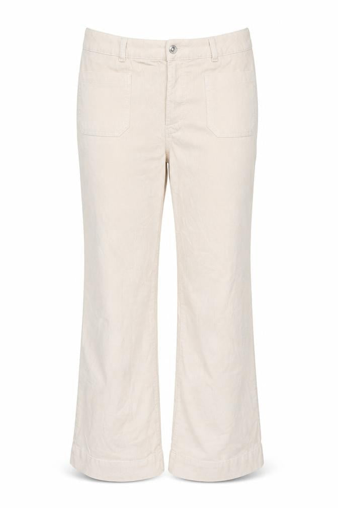 Marks and Spencer Women's Ivory Flared Trousers Size 20