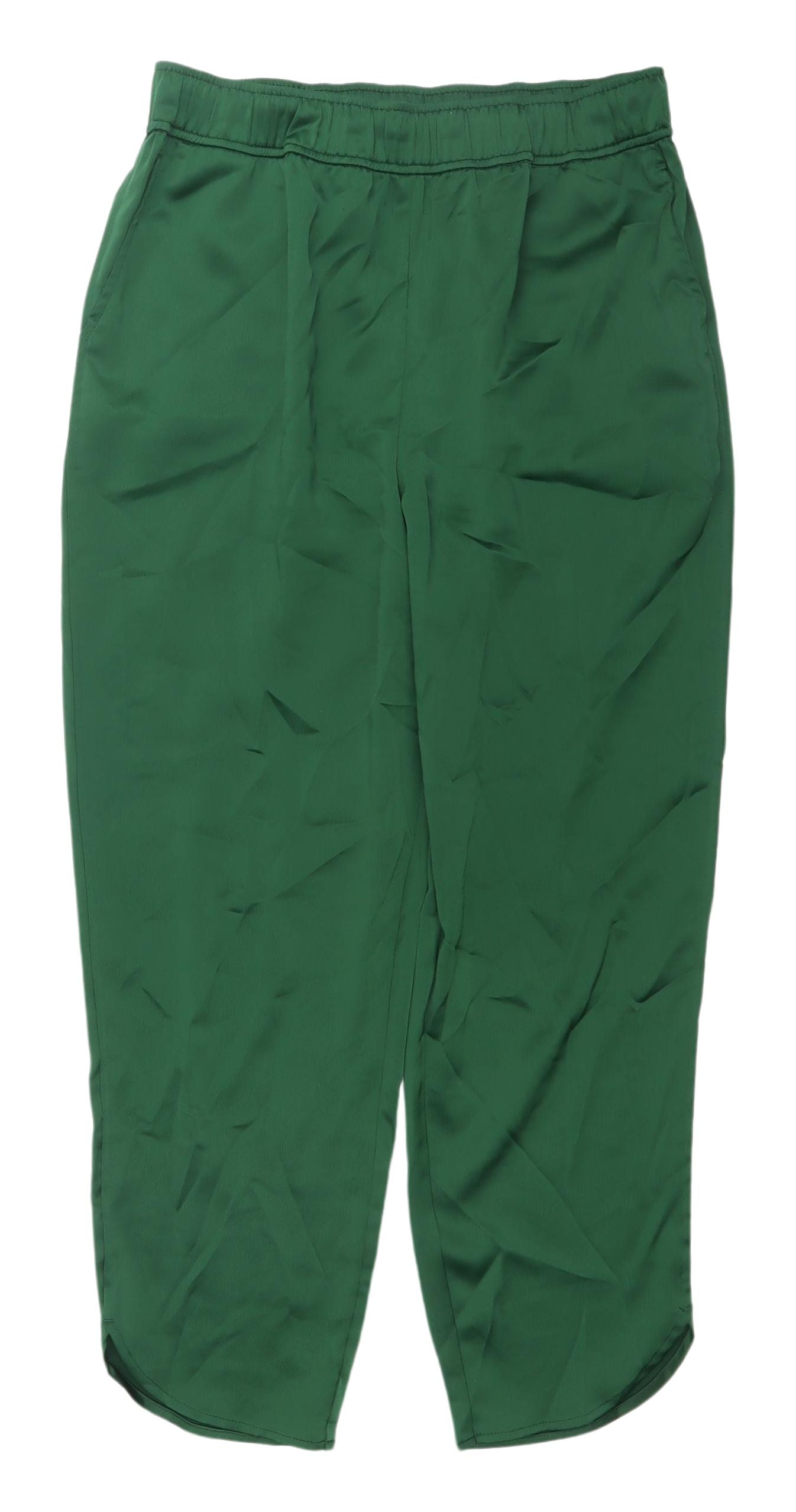 Et Vous Women's Green Relaxed Trousers Size 12