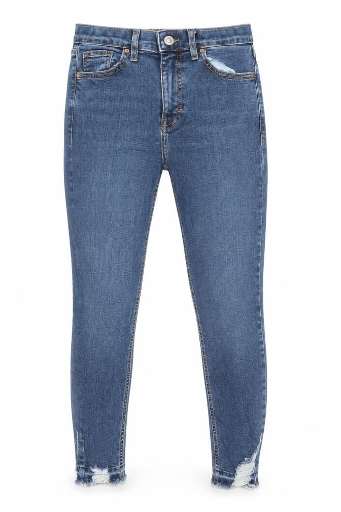 Topshop Women's Blue Skinny Jeans Size 6