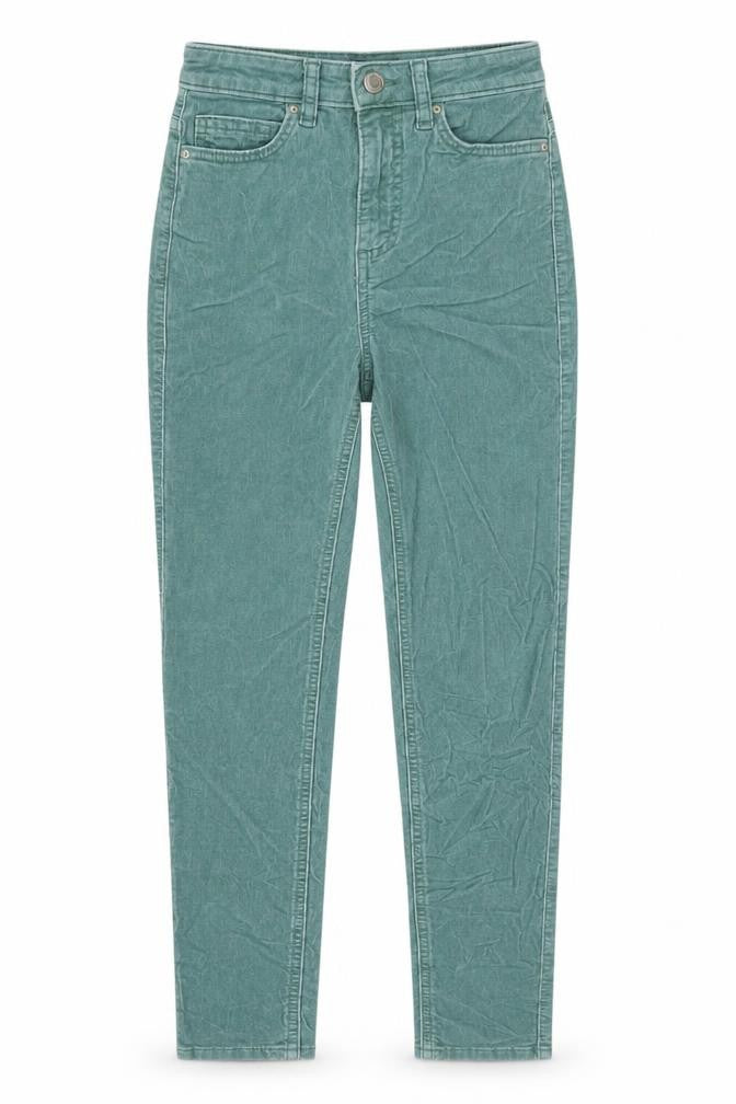 Marks & Spencer Slim Green Trousers Women Size 6