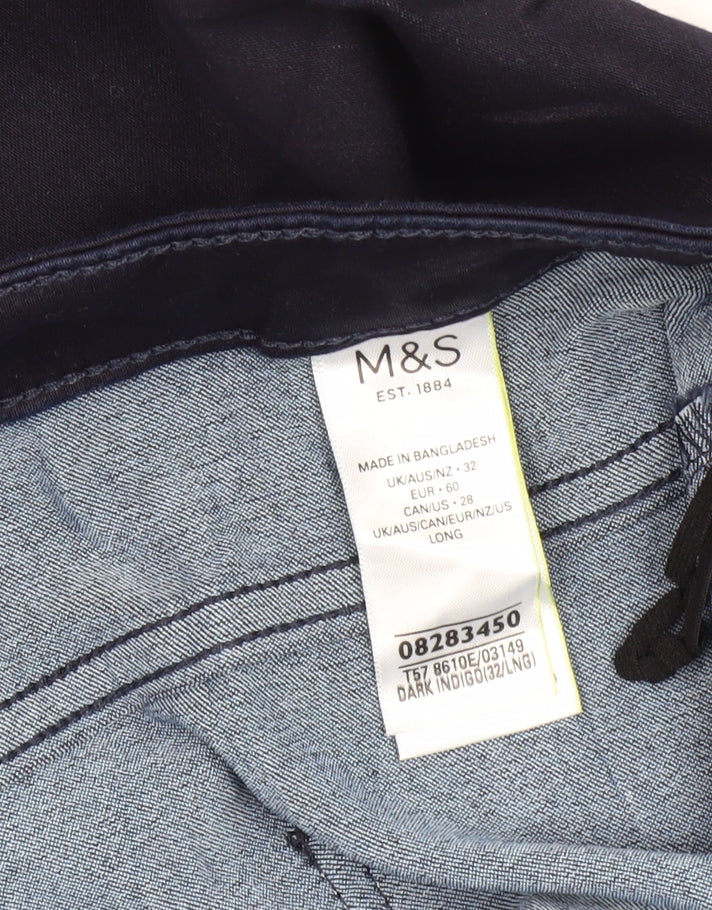 Marks and Spencer Women's Blue Skinny Jeans 32
