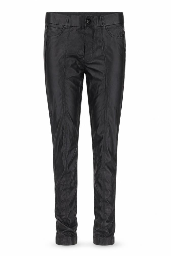 Zara Women's Black Skinny Faux Leather Jeggings
