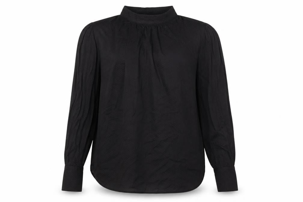 H&M Women's Black Long Sleeve Blouse Size 12