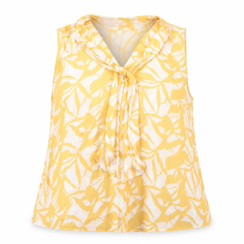Marks and Spencer Women's Yellow Camisole Blouse, Size 18