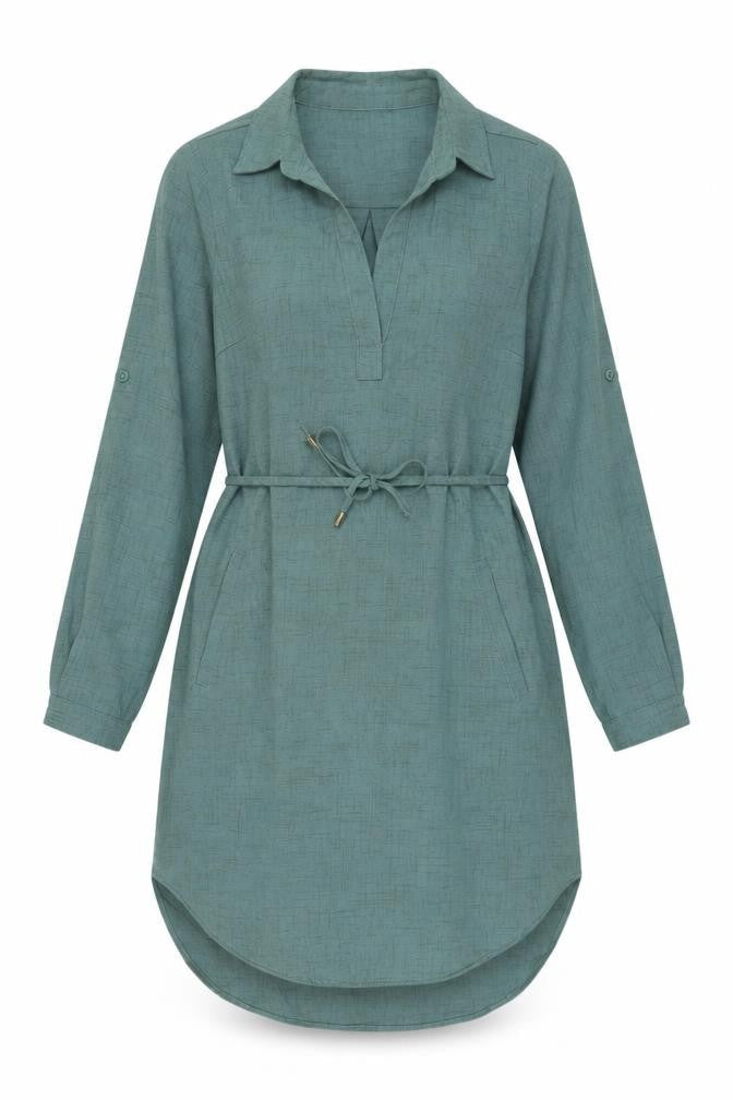 Maxim Green Women's Shirt Dress - Size S