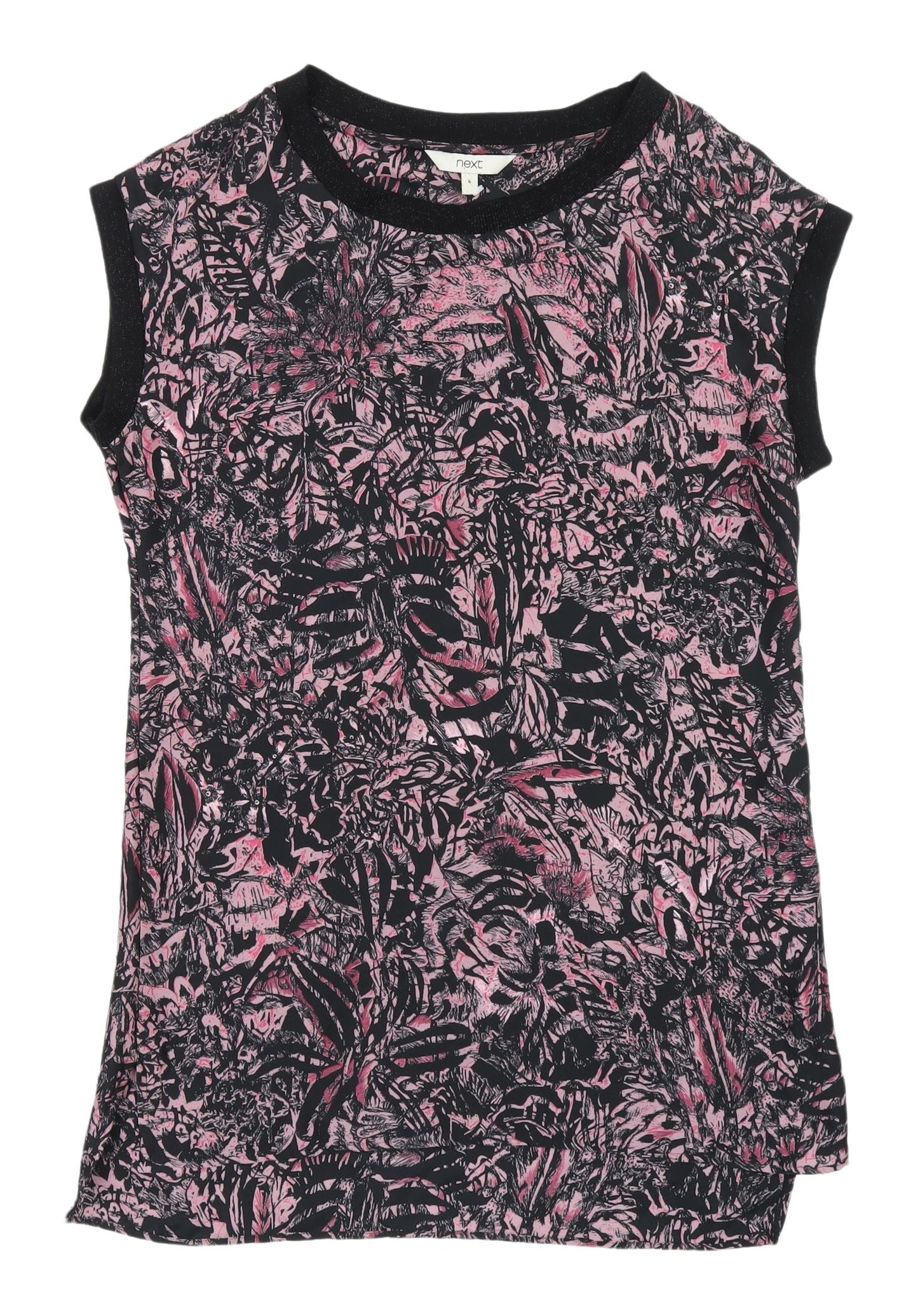 Next Women's Multicoloured Floral Tank Top Size 6