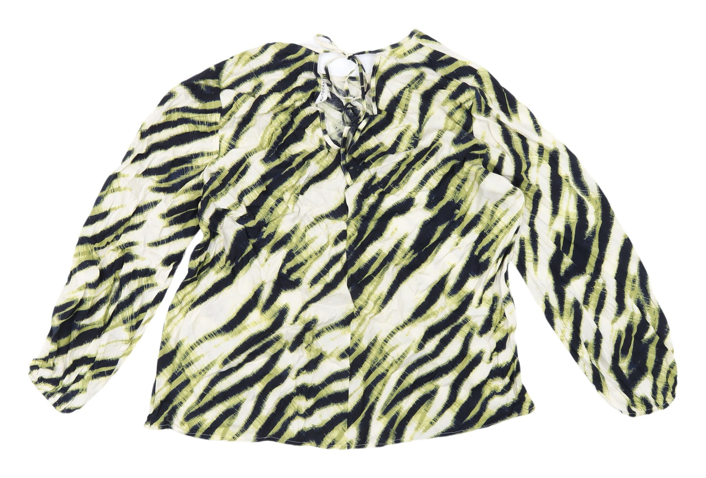 Marks and Spencer Women's Multicoloured Animal Print Blouse