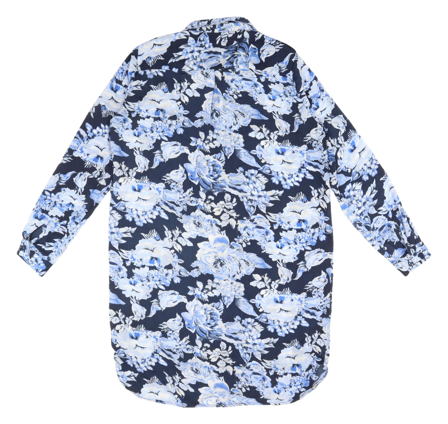 VILA Women's L Floral Shirt Dress - Multicoloured